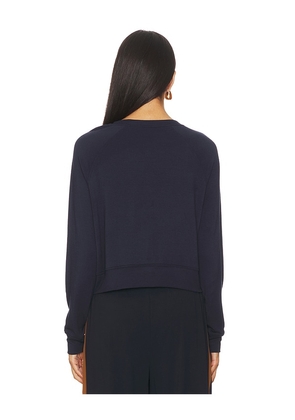 Splits59 Brooks Long Sleeve Sweatshirt in Navy. Size S. Also in XS, M.