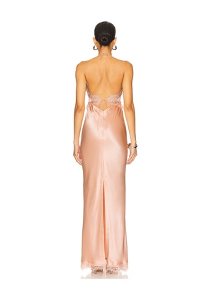 retrofete Everly Dress in Blush. Size M. Also in S, L, XL.