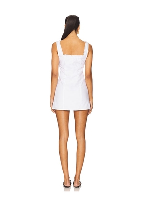 SNDYS x REVOLVE Cottage Mini Dress in White. Size M. Also in L, XL.