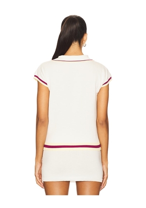 SNDYS x REVOLVE Hampton Top in White. Size M. Also in S.