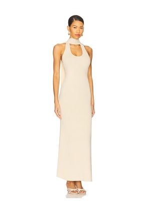 SNDYS Laia Maxi Dress in Cream. Size M. Also in S, L.