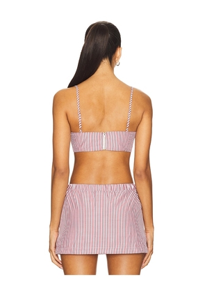 SNDYS x REVOLVE Estelle Bralette in Red. Size M. Also in XXL, XXS.