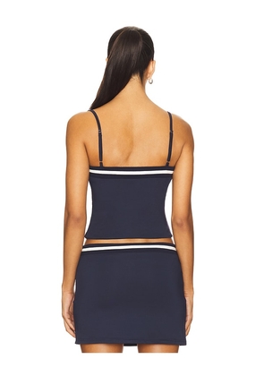 SNDYS x REVOLVE Varsity Top in Navy. Size M. Also in XXS, XS, S, L, XL, XXL.