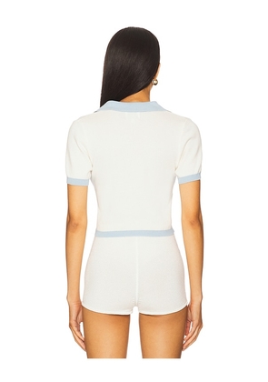SNDYS x REVOLVE Rayleigh Top in White. Size M. Also in L, XL.