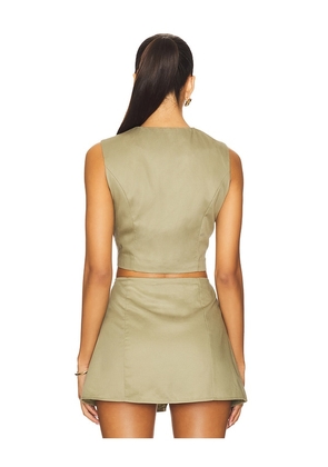 SNDYS x REVOLVE Emilie Top in Olive. Size M. Also in XXS, XS, S, L, XL, XXL.