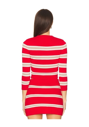 SEROYA Cruz Top in Red. Size S. Also in XS, XXS.
