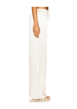 SNDYS Dove Pant in Cream. Size M. Also in L, S, XS.