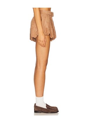 Tularosa Patrice Shorts in Tan. Size M. Also in XS, S.
