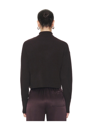 SABLYN Sable Turtleneck Sweater in Brown. Size L. Also in M.