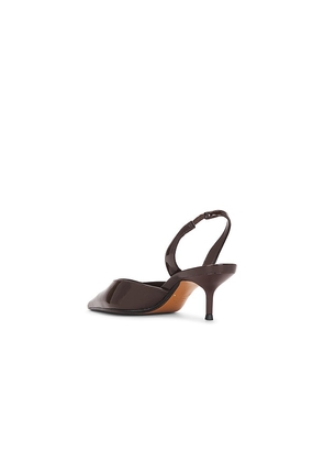Schutz Paola Mid Pump in Brown. Size 7. Also in 6, 6.5, 8, 8.5, 9, 9.5.