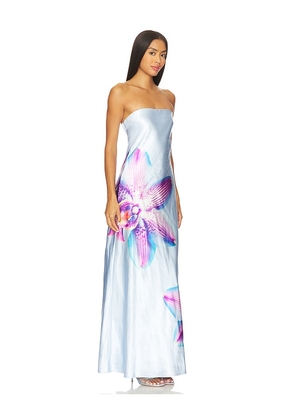 Runaway The Label Celeste Maxi Dress in Baby Blue. Size M. Also in XS.