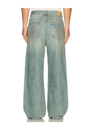 Found Lacy Baggy Jeans in Blue. Size 30. Also in 36.