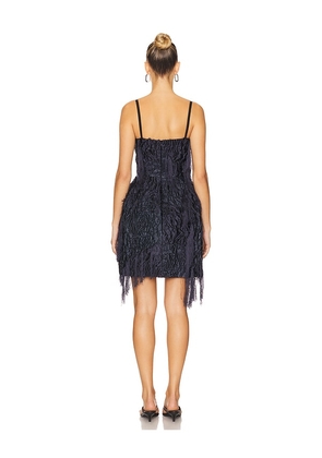 Prabal Gurung Spaghetti Strap Bell Shape Dress in Navy. Size 4. Also in 2, 6.