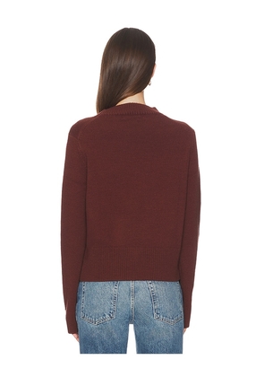 SIMONMILLER Cher Wool Blend Sweater in Brown. Size S. Also in XS, L, XL.