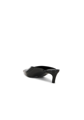 Schutz Loren Mid Pump in Black. Size 6. Also in 6.5, 7.5, 8.