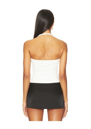 SNDYS Ash Tank Top in White. Size M. Also in L, XL.