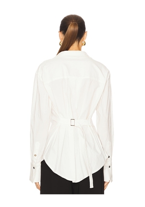 SOVERE Primary Shirt in White. Size M. Also in L.
