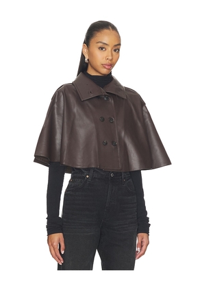SELMACILEK Mirel Jacket in Brown. Size M. Also in S.