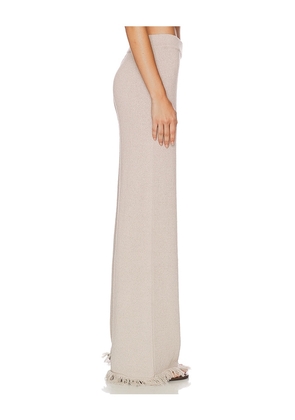 SNDYS Skyler Knit Pant in Taupe. Size M. Also in L, S, XL, XS, XXL, XXS.