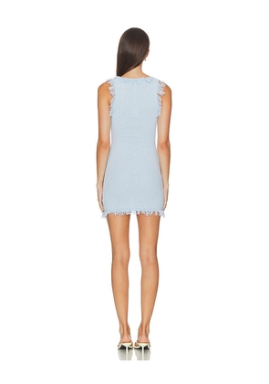 SNDYS Skyler Mini Dress in Blue. Size M. Also in L, XL, XXL.
