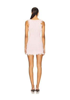 SNDYS Skyler Mini Dress in Pink. Size M. Also in L, XL, XXL.