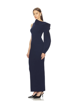 SRG Himani Compact Knit Dress in Navy. Size M. Also in XXS, XS, S, L, XL.