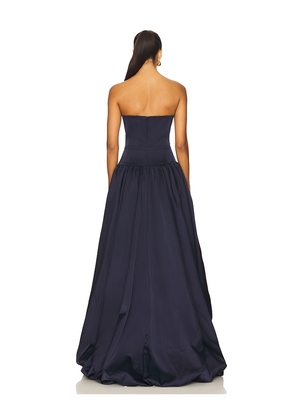 SAU LEE Madeleine Gown in Navy. Size 2. Also in 4.