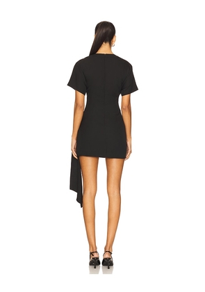 superdown Kirana Wrap Front Dress In Black in Black. Size XS. Also in XXS, S.