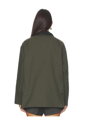 Rue Sophie Roth Jacket in Army. Size M. Also in S, XL.