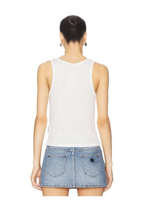 The Laundry Room x REVOLVE Mon Cheri Rib Tank Top in White. Size M. Also in L.