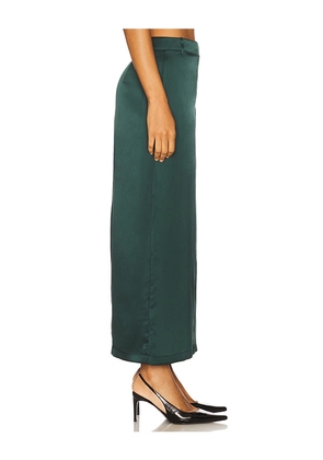 SABLYN Posey Maxi Trouser Skirt in Green. Size M. Also in XS, S, L.