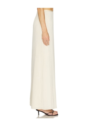SRG Margo Silk Skirt in Cream. Size M. Also in XXS, XS, S, L.