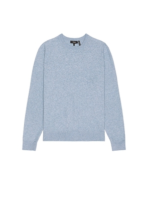 Theory Riland Crewneck Sweater in Blue. Size M. Also in L, S, XXL/2X.