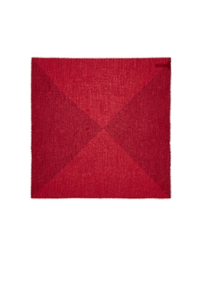 Rag & Bone Geo Dagger Scarf in Red.
