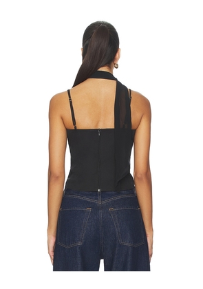 superdown Autumn Top in Black. Size M. Also in XS.