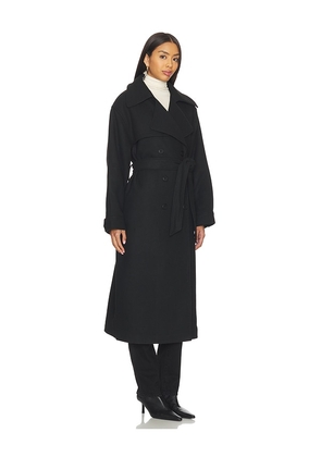 Steve Madden Enora Coat in Black. Size L. Also in S, M, XL.