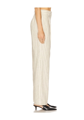Posse Mackenzie Trouser in Cream. Size S. Also in XS, L.