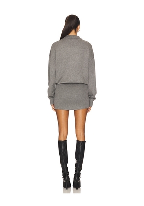 SEROYA Lily Dress in Light Grey. Size M. Also in L, S, XL, XS.