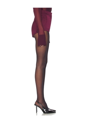 SANS FAFF x REVOLVE Satin Hot Pants in Bordeaux. Size M. Also in XS, S, L.