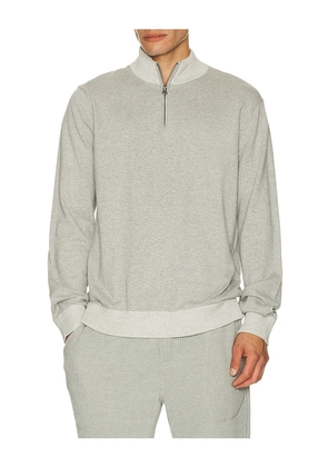 Rails Waylon Quarter Zip Sweater in Grey. Size S. Also in M.