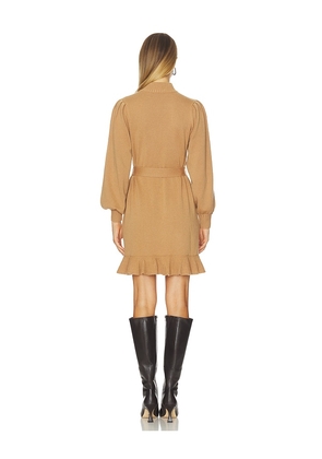 PAIGE Julita Dress in Taupe. Size M. Also in XS, S.