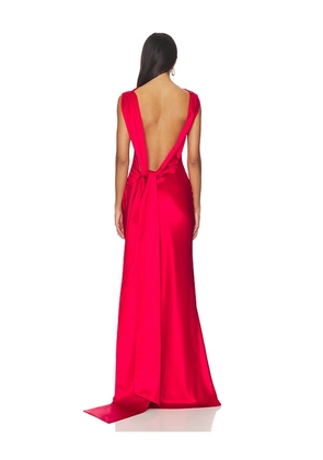 SAU LEE Callie Gown in Red. Size 10. Also in 8.