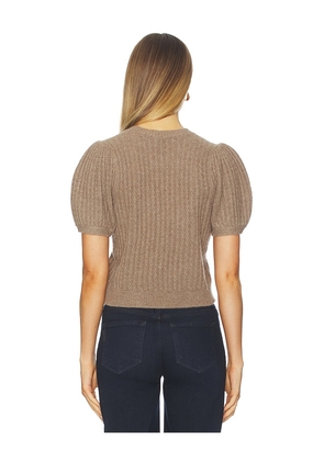 PAIGE Lucerne Top in Taupe. Size XS. Also in S.