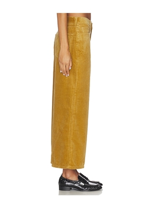 Polo Ralph Lauren Corduroy Wide-leg Cropped Pant in Tan. Size 00. Also in 0.