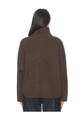 Rag & Bone Ingrid Tneck in Brown. Size M. Also in S.