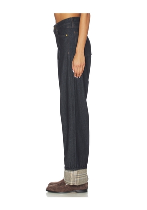 Rag & Bone Shea Ankle Straight Cuff Jeans in Blue. Size 27. Also in 30.