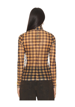 PH5 Sulley Turtleneck Top in Brown. Size S. Also in XS.