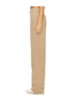 SEROYA Terri Corduroy Pant in Beige. Size M. Also in S, XS.