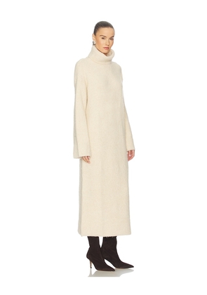 SNDYS Willow Sweater Dress in Cream. Size M. Also in L, S, XL, XS, XXS.
