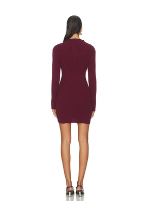 SNDYS North Sweater Dress in Purple. Size M. Also in L, S, XL, XS, XXL, XXS.
